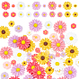 Flatback Hair & Costume Accessories Ornaments Resin Flower Daisy Cabochons