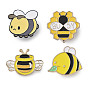 Эмалированные булавки пчелы, булавки из сплава для лацканов одежды рюкзака