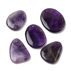 Подвески из натурального аметиста , самые крутые прелести