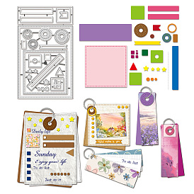 Углеродистая сталь разрезает трафареты, для diy scrapbooking, Фотоальбом, декоративная бумага для тиснения