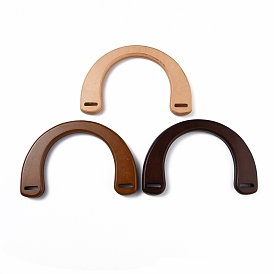 Wood Bag Handles, for Bag Handles Replacement Accessories, U-shaped