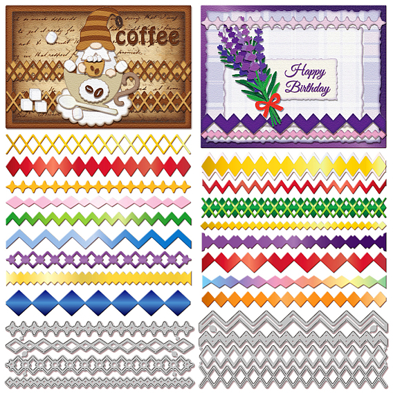 Углеродистая сталь разрезает трафареты, Шаблон для изготовления бумажных карточек с декоративным тиснением для скрапбукинга своими руками, художественный промысел