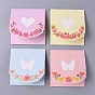 Envelope and Floral Pattern Thank You Cards Sets, for Teachers' Day, Valentine's Day