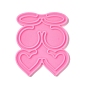 DIY Silicone Pendant Molds, Resin Casting Molds, Clay Craft Mold Tools, Heart