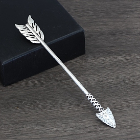 Alloy Hair Sticks, Hair Accessories for Woman Girls, Arrow