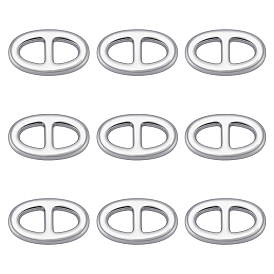 10шт 304 подвески из нержавеющей стали, Ссылки на вкладку с газировкой/открывающую вкладку, овальные, не тускнеет