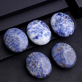 Natural Gemstone Sculpture Display Decorations, for Home Office Desk Decoration. Oval