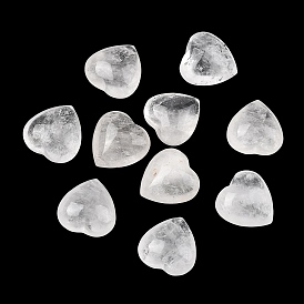 Натуральные кварцевые кристаллы в форме сердца из пальмовых камней, горного хрусталя, Подарок для медитации на баланс энергии Рейки