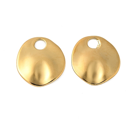 304 подвески из нержавеющей стали, плоский круглый шарм