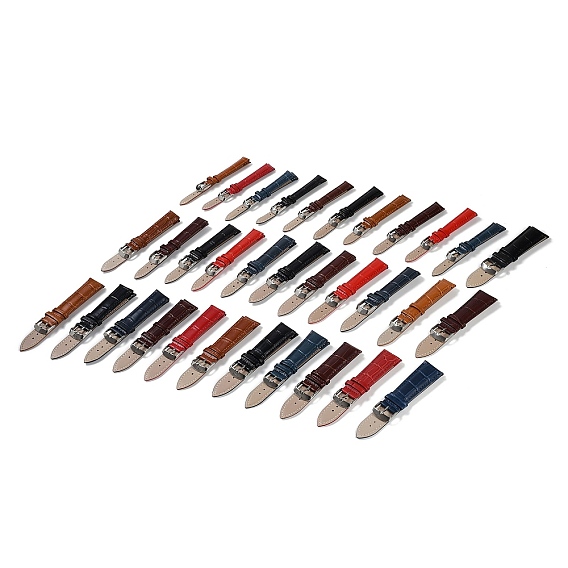 Кожа смотреть группы, с 201 пряжками из нержавеющей стали, регулируемые ремешки для часов