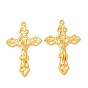 Tibetan Style Alloy Big Pendants, For Easter, Crucifix Cross Charms, Lead Free & Nickel Free