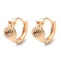 Rack Plating Brass Micro Pave Colorful Cubic Zirconia Hoop Earrings, Lucky Bag