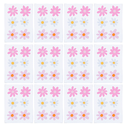 6наклейки на стену из ПВХ, цветок