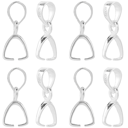 6шт. 925 подвески из стерлингового серебра, ледоруб и щепотку поручительств, с печатью 925