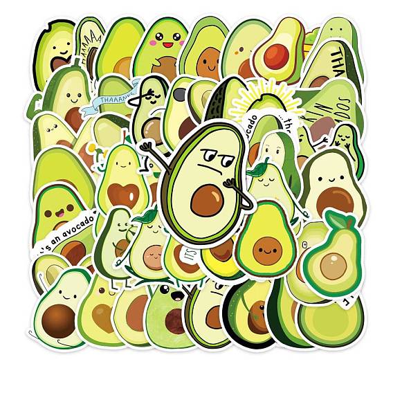 Waterproof PVC Plastic Sticker Labels, Self-adhesion, for Card-Making, Scrapbooking, Diary, Planner, Cup, Mobile Phone Shell, Notebooks