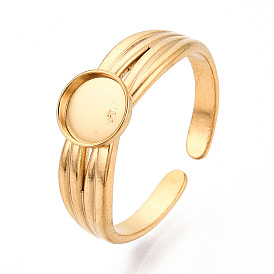 304 компоненты манжетного кольца из нержавеющей стали, установка круглого кольца, ионное покрытие (ip)