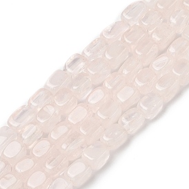 Природного розового кварца нитей бисера, кубоид
