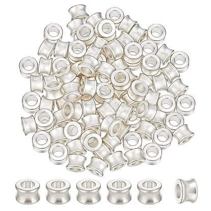 100шт. бусины из европейского сплава в тибетском стиле, бусины с большим отверстием, баррель