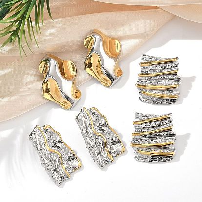 304 серьги-гвоздики из нержавеющей стали