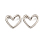 Alloy Linking Rings, Heart