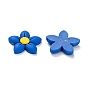 Opaque Resin Cabochons, Flower