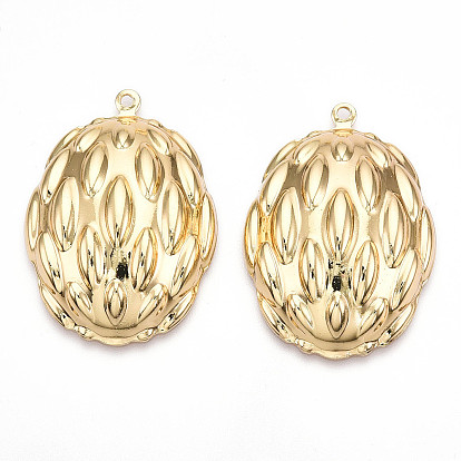 Металлическая подвеска, овальные, без кадмия, без никеля и без свинца