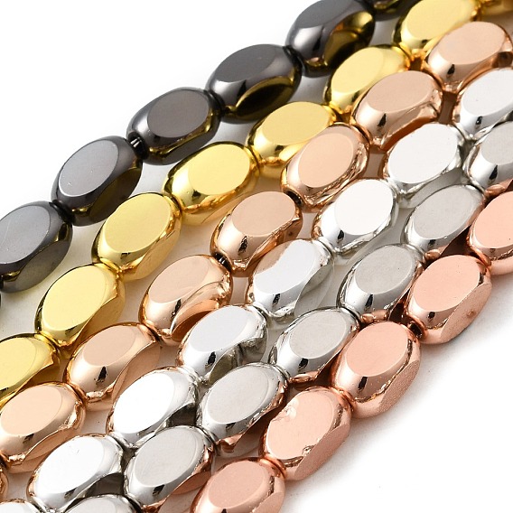 Стеклянные бусины с гальваническим покрытием , самородки