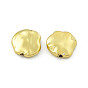 Rack Plating Alloy Beads,  Irregular Oval