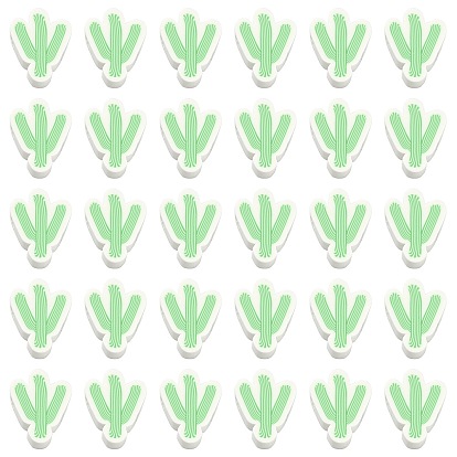 100шт. бусины из полимерной глины ручной работы в форме кактуса