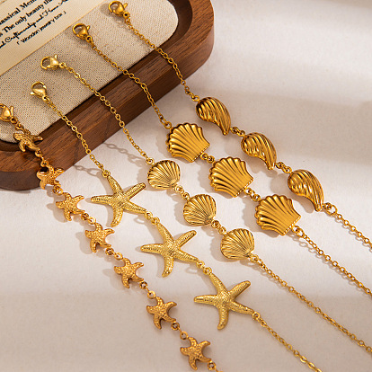 304 браслеты из нержавеющей стали ссылка для женщин, золотые