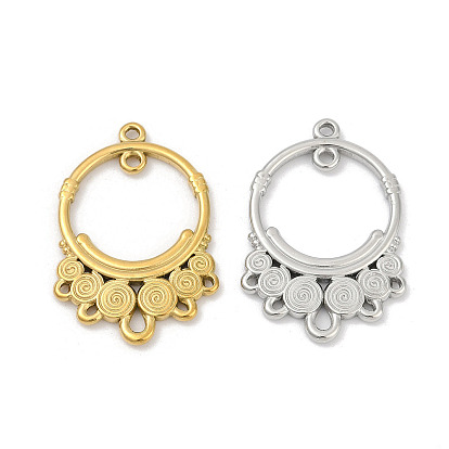 304 нержавеющей стали ссылки люстра компонент, ионное покрытие (ip), кольцо