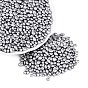Baking Paint Glass Seed Beads, No Hole Beads, Imitation Cobblestone