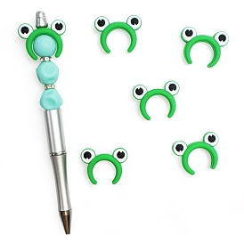 Frog Silicone Beads, Chewing Beads For Teethers, DIY Nursing Necklaces Making