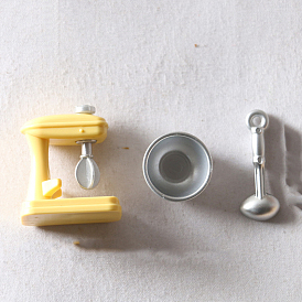 Mini Plastic Blender Model, Micro Landscape Kitchen Dollhouse Accessories, Pretending Prop Decorations