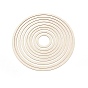 Wood Knitting Rings Set