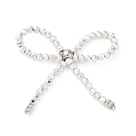 Ссылки на компоненты люстры-банта из сплава и гальванического стекла