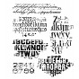 Word Clear Silicone Stamps, for DIY Scrapbooking, Photo Album Decorative, Cards Making