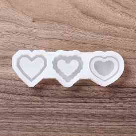 Shaker Molds, DIY Heart Quicksand Silicone Molds, Resin Casting Molds, for UV Resin, Epoxy Resin Craft Making