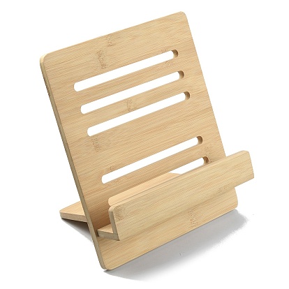 Detachable Bamboo Mobile Phone Holders, Universal Portable Cell Phone Stand Holder
