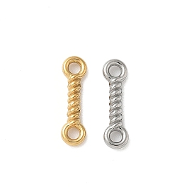 304 подвески-соединители из витой нержавеющей стали, ионное покрытие (ip)