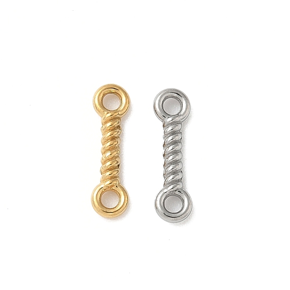 304 подвески-соединители из витой нержавеющей стали, ионное покрытие (ip)