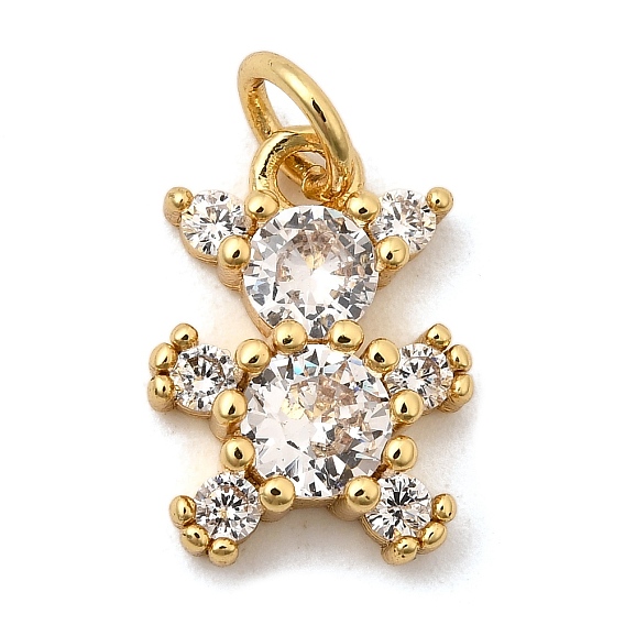 Латунные микро проложить кубического циркония подвески, нести прелести, без свинца и без кадмия, долговечный, с целью перехода в кольце