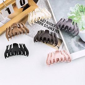 Solid Color Plastic Claw Hair Clips, for Girl Thick Hair
