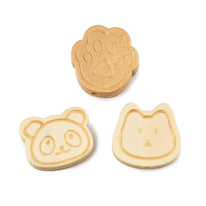 Деревянный шарик, тема животных