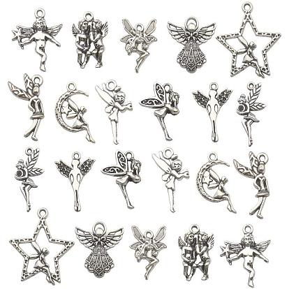 Tibetan Style Pendants, Angel & Fairy