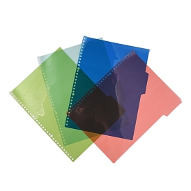 A4 PP Plastic Binder Index Divider Sheets, 30 Holes Tab Divider for Notebook, Rectangle