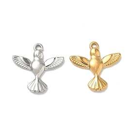 304 подвески из нержавеющей стали, амулеты птиц