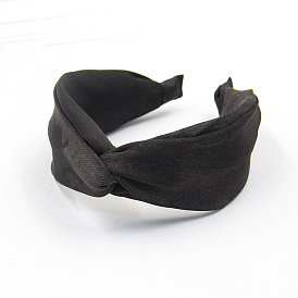 300Pcs Cross Polyester Cover Plastic Hair Bands for Women Girls