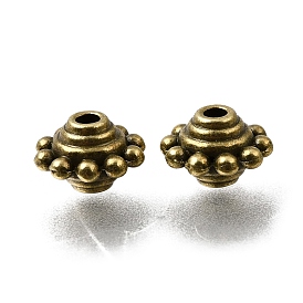 Tibetan Style Alloy Beads, Bicone