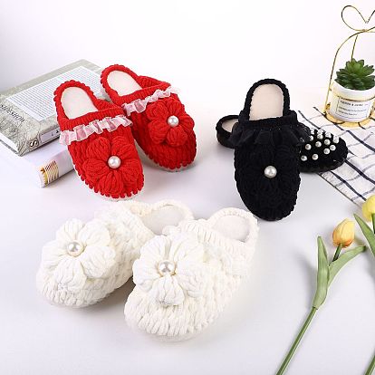 Soft Crocheting Polyester Yarn, Thick Knitting Yarn for Scarf, Bag, Cushion Making